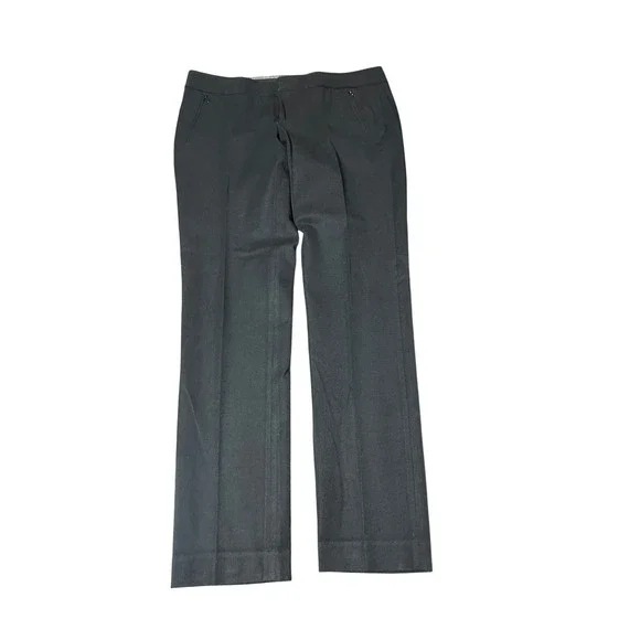 Banana Republic Womens 12 Martin Fit Black Pants Stretch Classic Business Casual - Picture 1 of 4